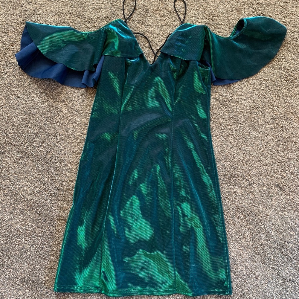 Whyte eyelash dress size small